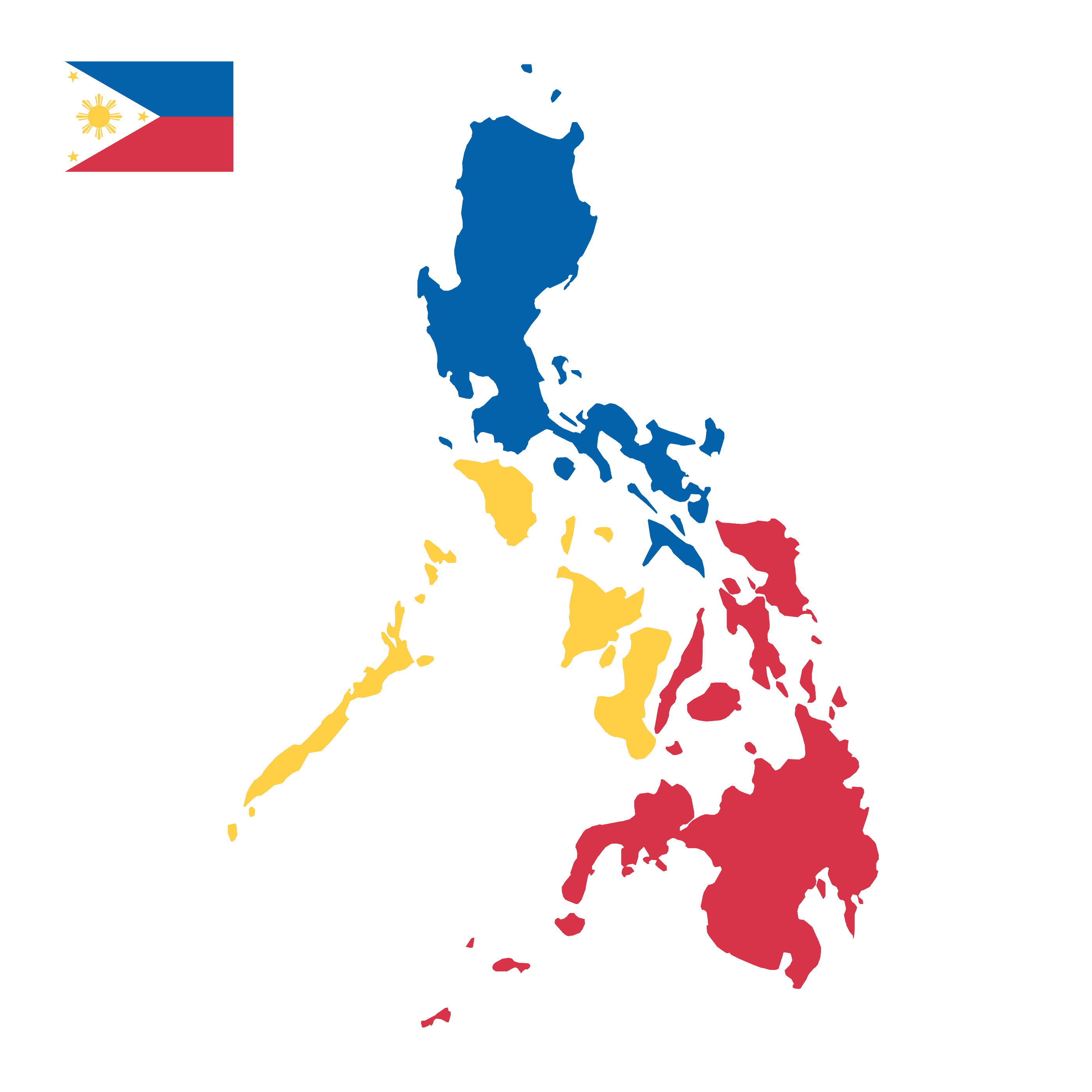 map of the philippine islands